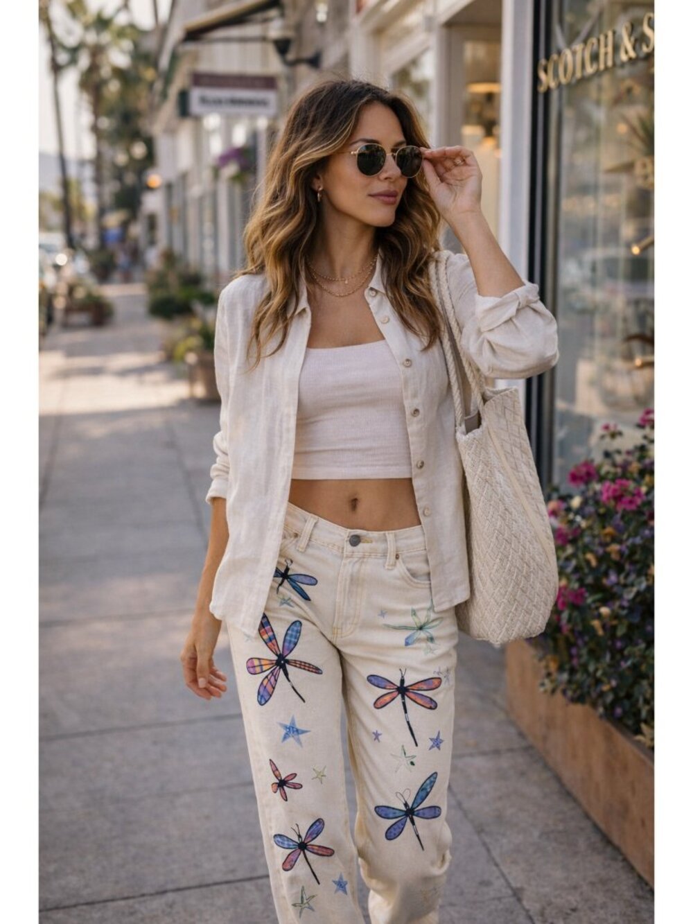Free People We The Free Tennessee Low Rise Illusions Jeans Dragonfly Size 25 New - Picture 13 of 16